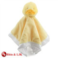 Couverture personnalisée de bébé personnalisée avec un canard en peluche